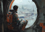 lan a cutting edge and special spaceship concept for